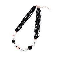 Collana Lelune Donna LELUNE GLAMOUR in Argento Perla LGNK545.3